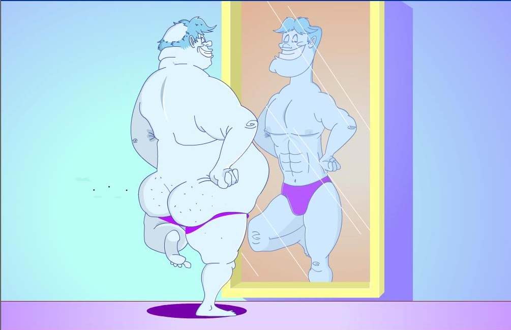 Uomini allo specchio